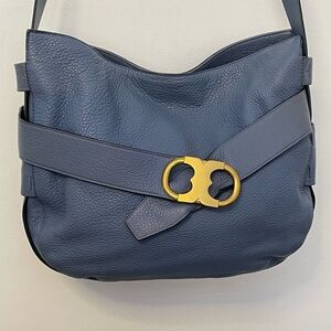 Tory Burch Blue Leather Gemini Link bag